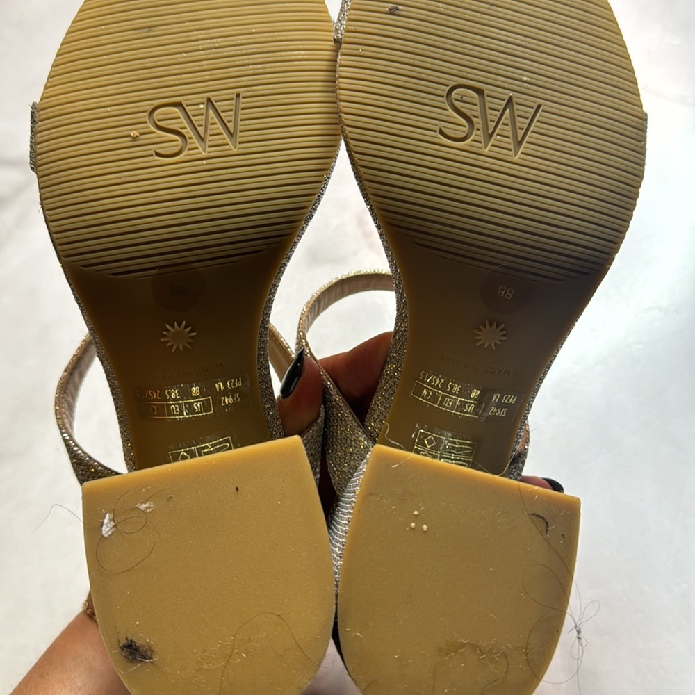 Stuart Weitzman Flareblock 85 Slide Sandal - Picture 5 of 5